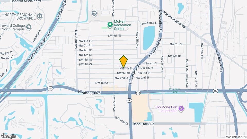 2514 NW 4th St Map and Location Details