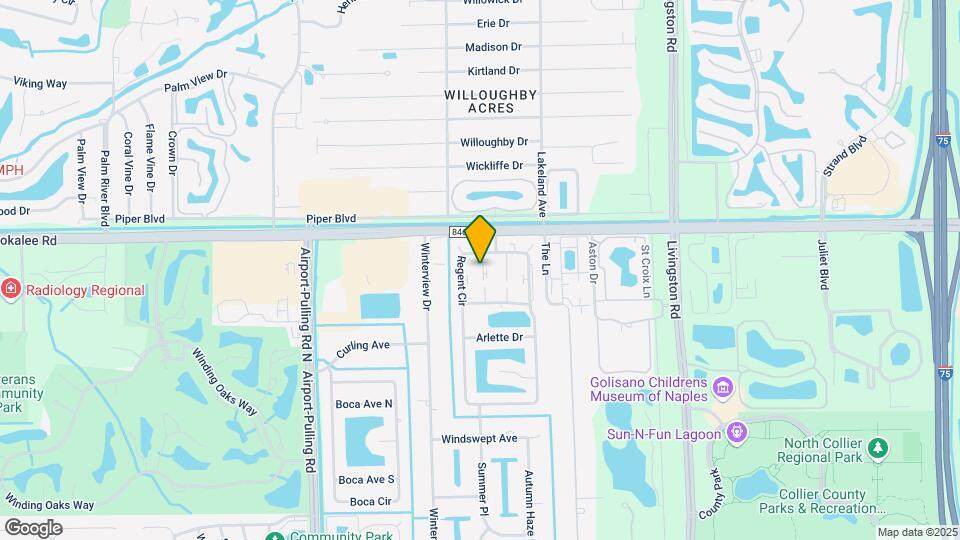 10805 Queen Anne Ln Mapa y Detalles de la Ubicación