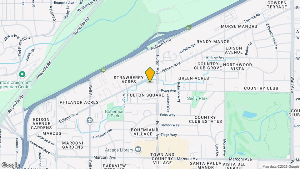 2526 Edison Ave Mapa y Detalles de la Ubicación