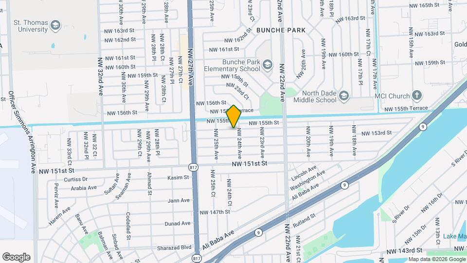 2420 NW 154th St Map and Location Details