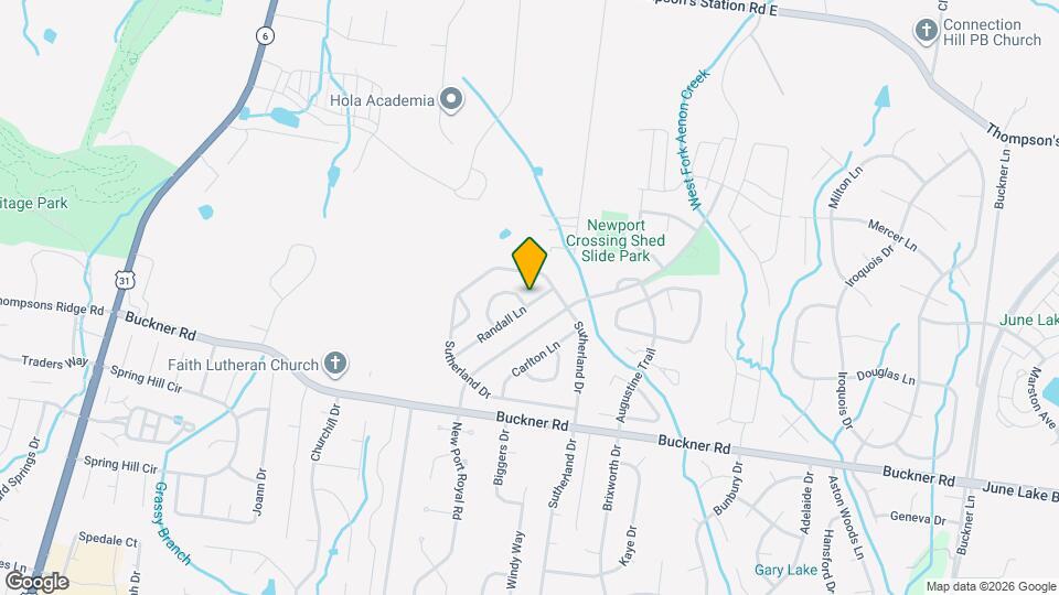 5000 Hancock Cir Mapa y Detalles de la Ubicación