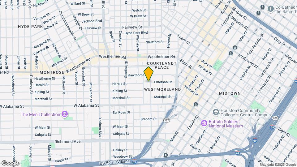 3500 Garrott St, Unit #1 Mapa y Detalles de la Ubicación