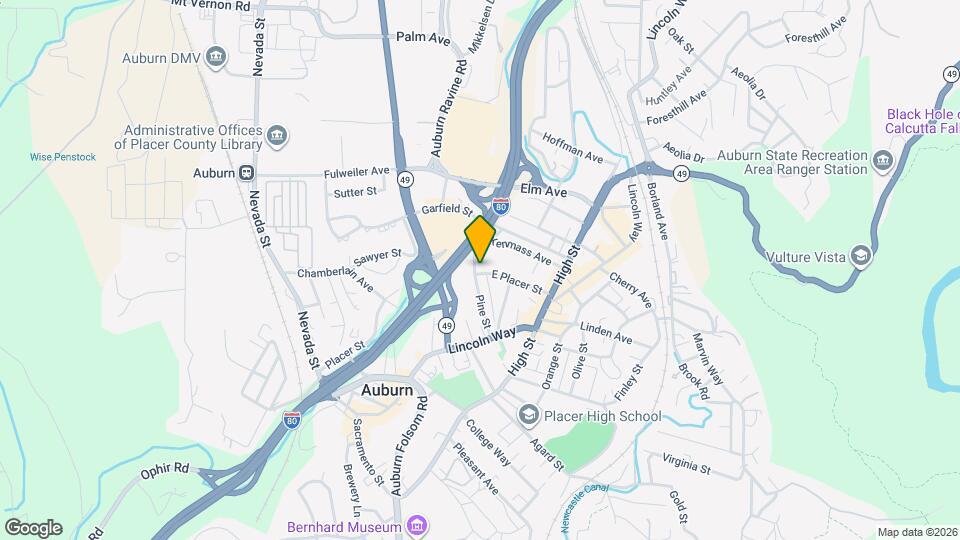 202 Pine St Map and Location Details