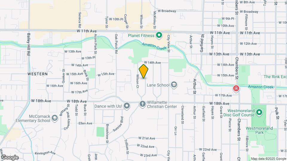 1572 Wilson St Map and Location Details