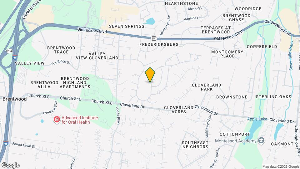 5101 Fredericksburg Way E Mapa y Detalles de la Ubicación