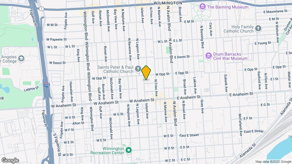 924 Island Ave Map and Location Details