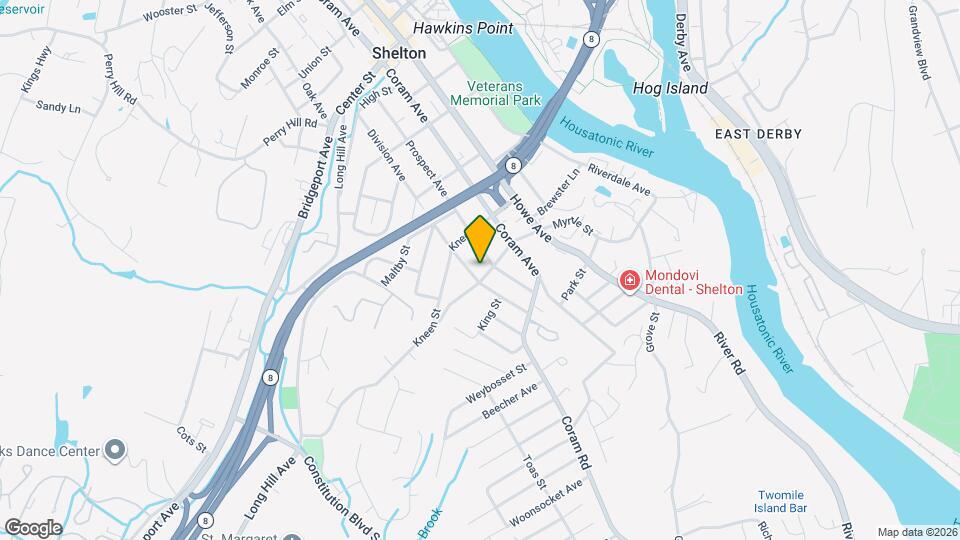 201 Myrtle St Map and Location Details