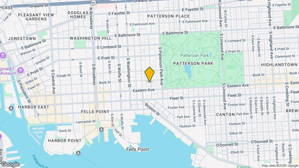 406 S Collington Ave Map and Location Details