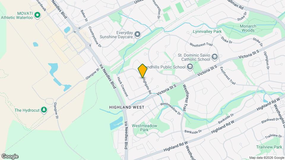 59 Highgate Rd Map and Location Details