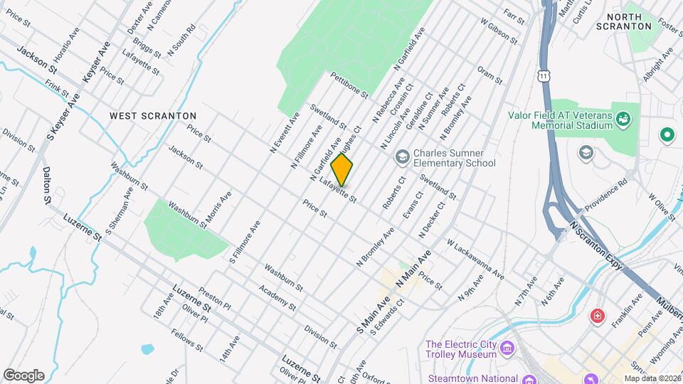 1514-1516-1516 Lafayette St Map and Location Details