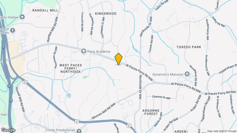 712 W Paces Ferry Rd NW Map and Location Details
