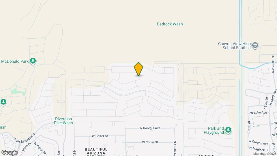 19762 W Annika Dr Map and Location Details