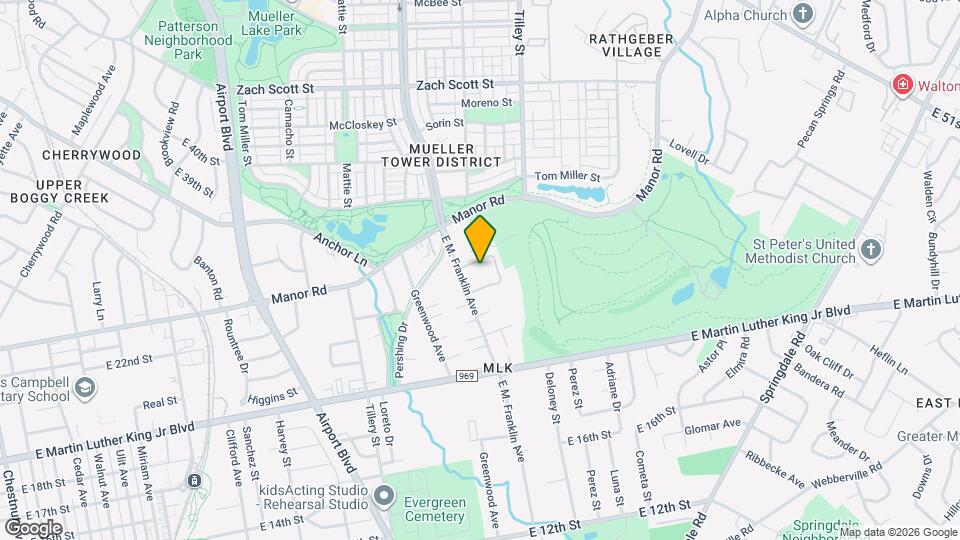 2211 E M. Franklin Ave Map and Location Details