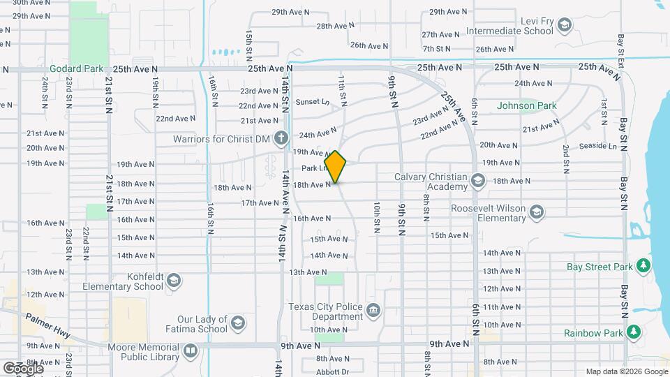 1717 11th St N Map and Location Details