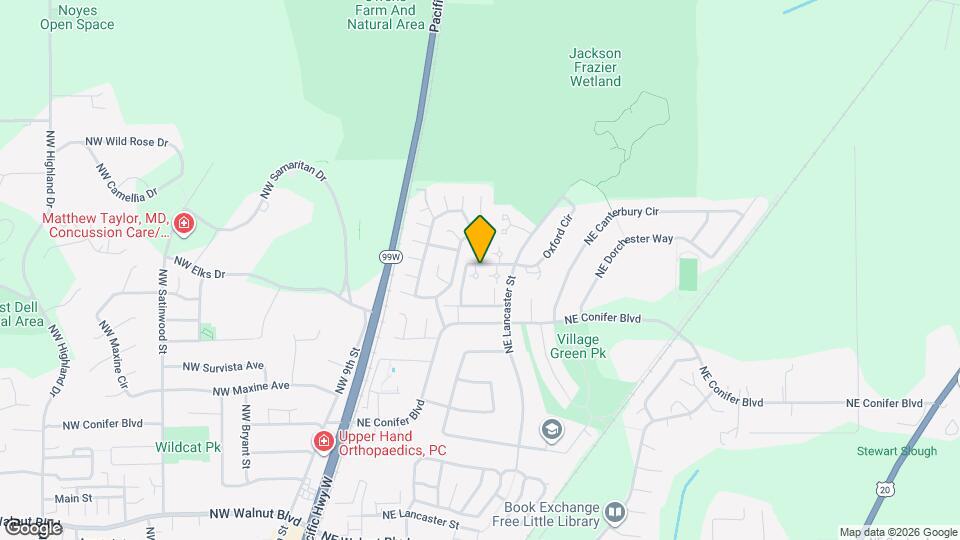 3286 NE Lancaster St Map and Location Details