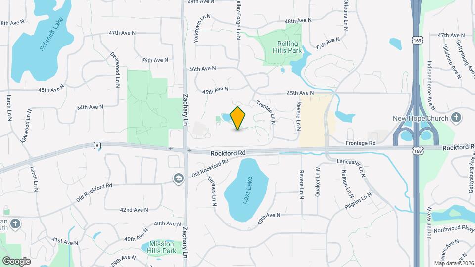 10720 Rockford Rd Map and Location Details