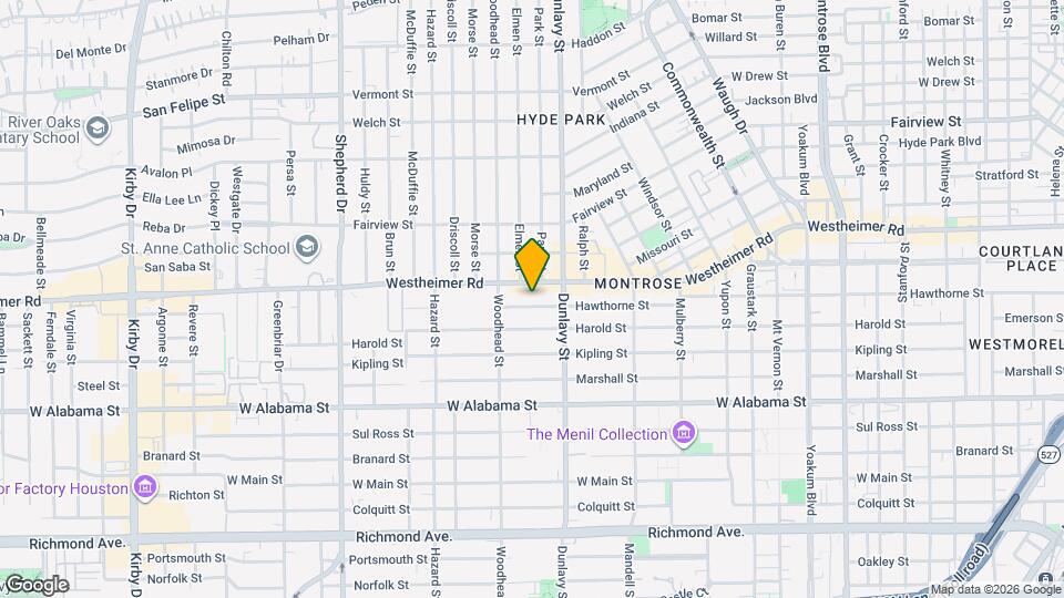 1728 Hawthorne St Mapa y Detalles de la Ubicación