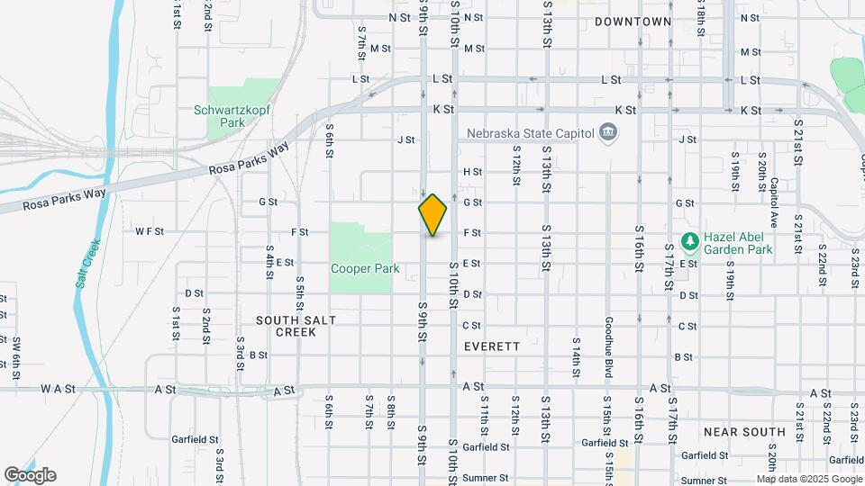 913 F St-Unit -913 F St #1 Map and Location Details