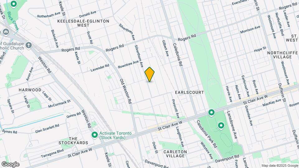 167 1/2 Silverthorn Av Map and Location Details