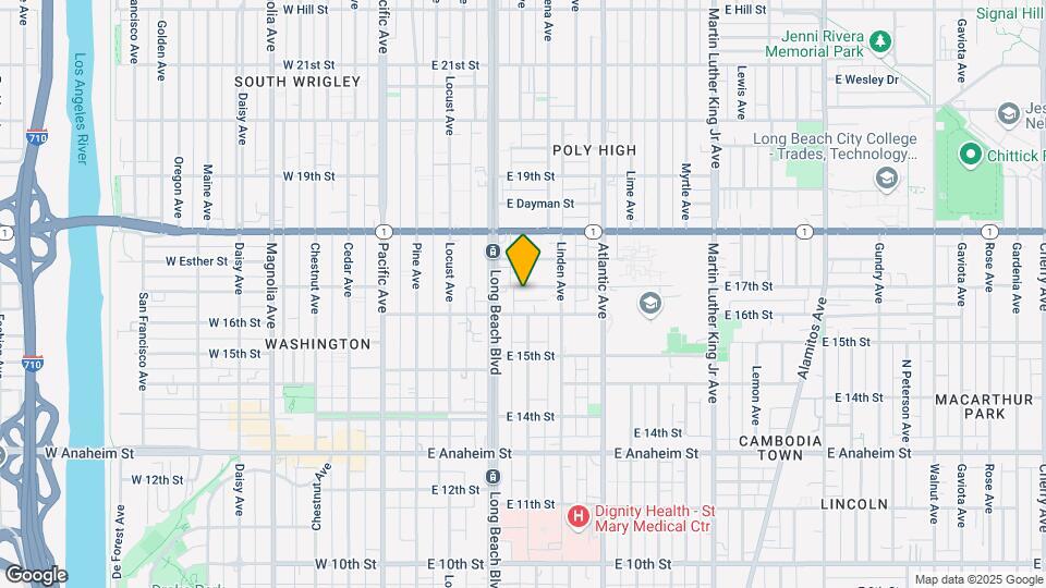 348-358 E 17th St Mapa y Detalles de la Ubicación