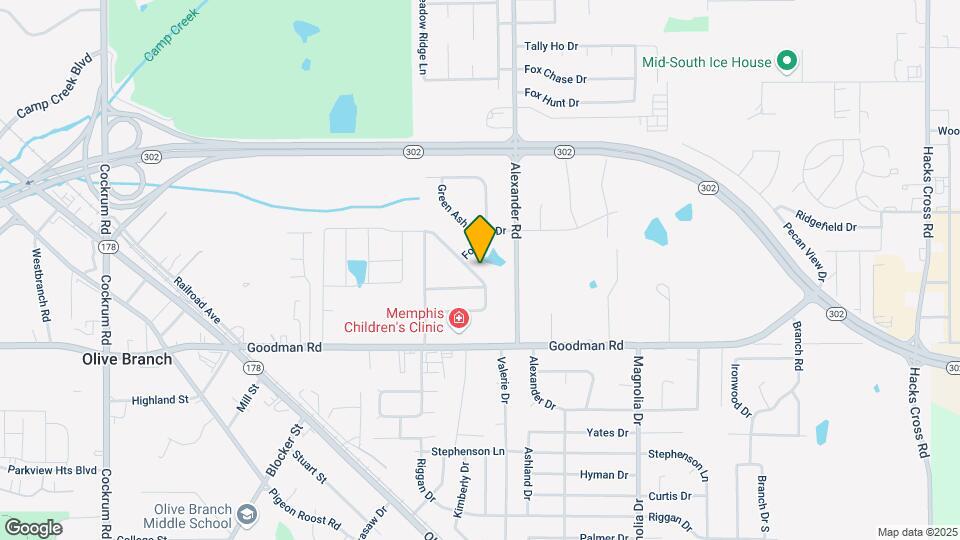 7158 Crape Myrtle Dr Map and Location Details