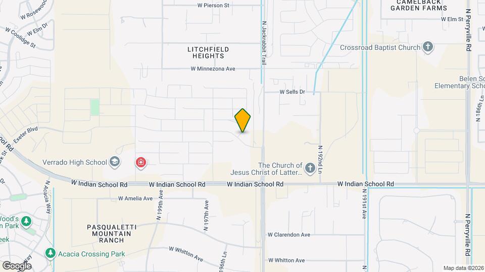 4327 N 196th Ave Map and Location Details