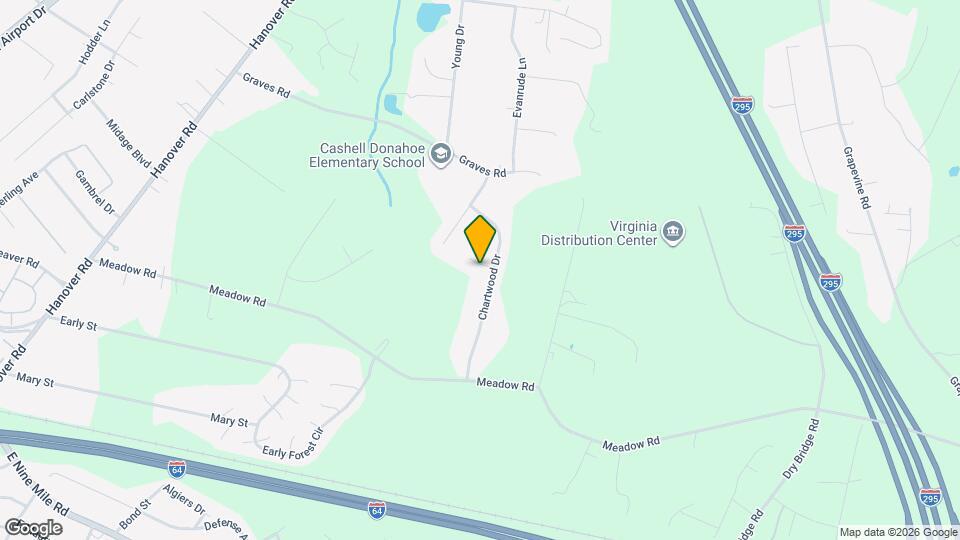 10017 Chartwood Ct Map and Location Details