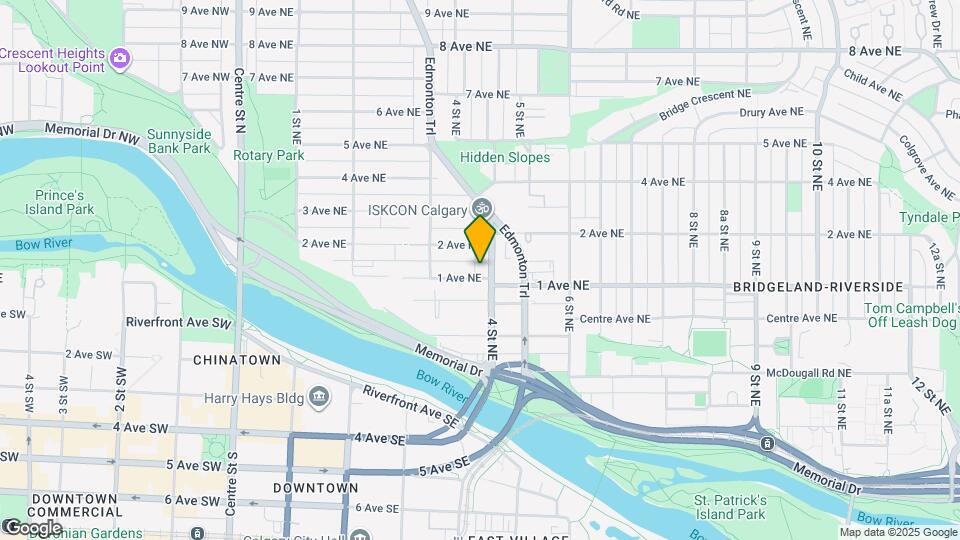 2016-2011 1 Ave NE Map and Location Details