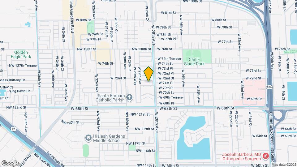 2849 W 71st St Map and Location Details