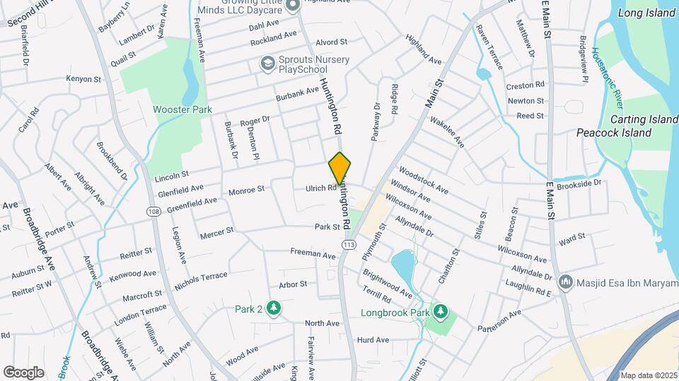 217 Huntington Rd Map and Location Details