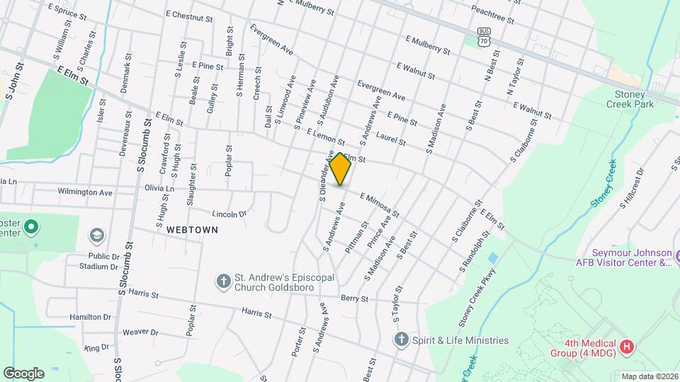 701 S Andrews Ave Map and Location Details