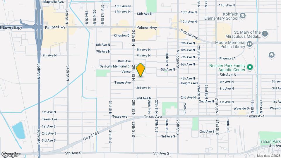 2818 4th Ave N Map and Location Details