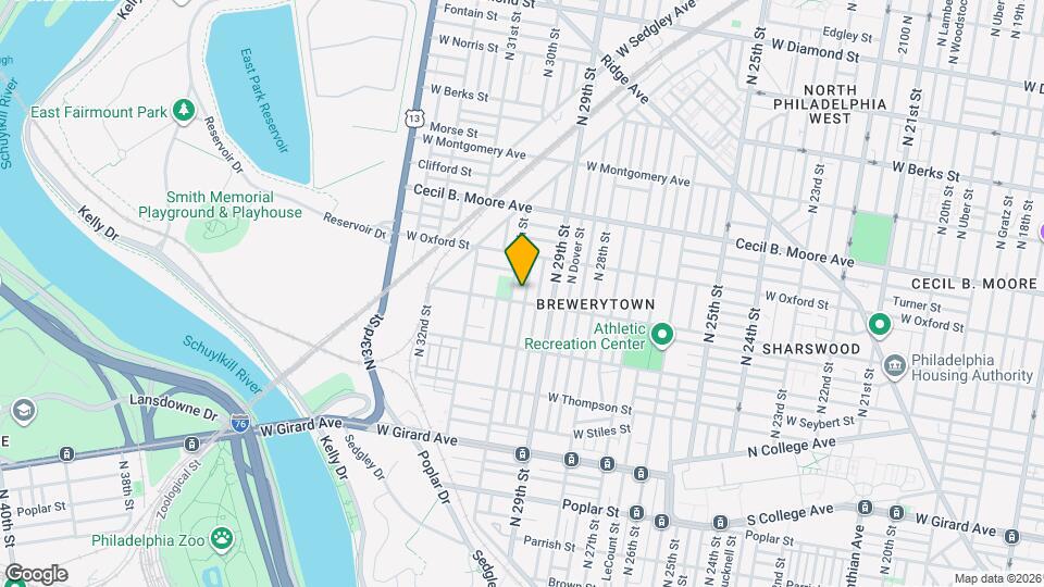 1510 N Myrtlewood St Map and Location Details