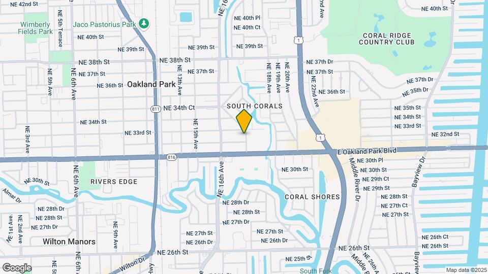 3241 NE 17th Ave Mapa y Detalles de la Ubicación