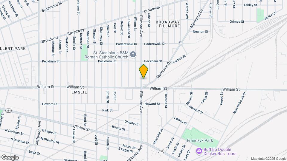 459 Fillmore Ave Map and Location Details