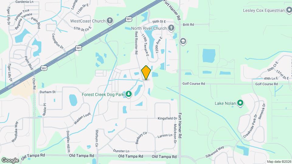 4810 Red Rooster Rd Map and Location Details