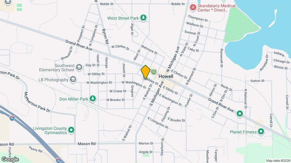 221 W Sibley St Map and Location Details