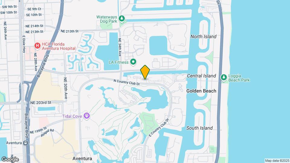 3401 N Country Club Dr Map and Location Details