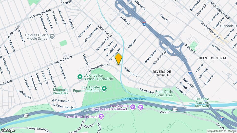1841 Riverside Dr Map and Location Details
