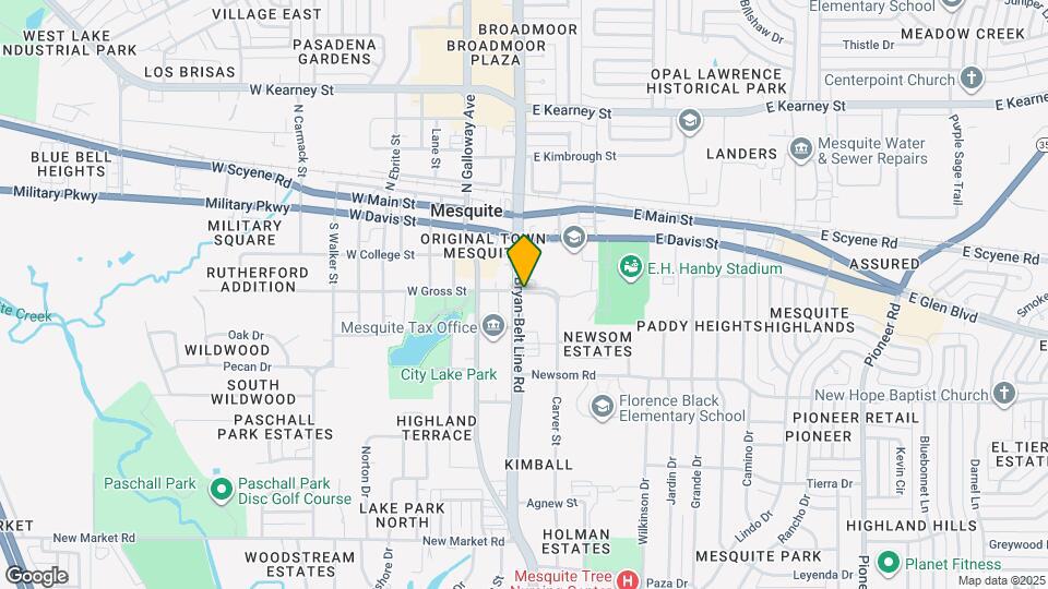 402 S Bryan-Belt Line Rd Map and Location Details