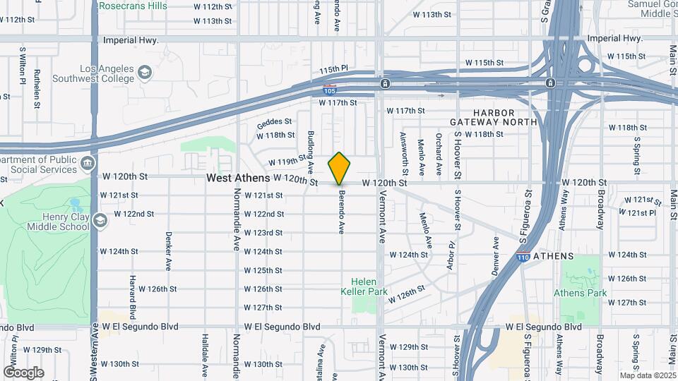 12003 Berendo Ave Map and Location Details