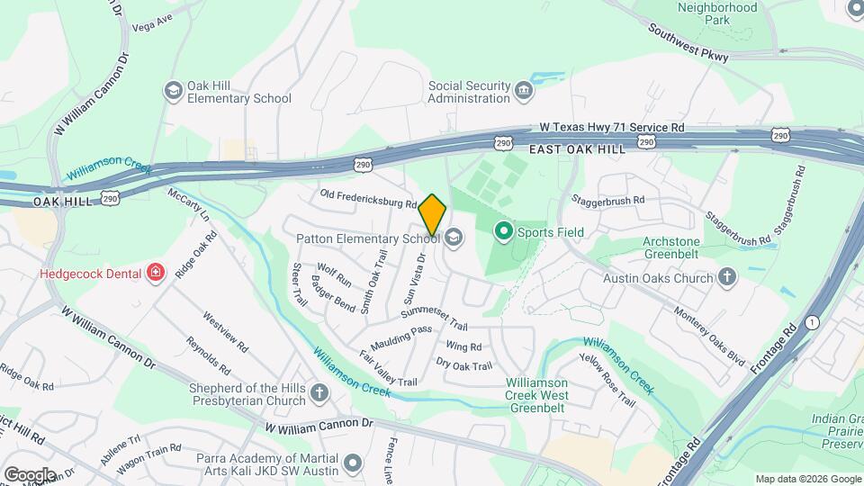 6005 Sun Vista Dr Map and Location Details