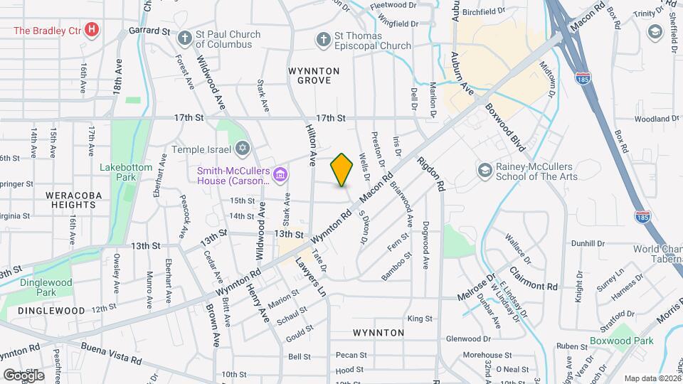 1521 S Dixon Dr Map and Location Details