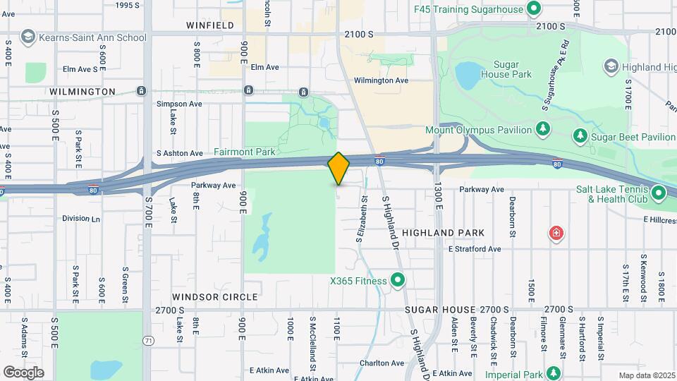 2408 S Elizabeth St Map and Location Details