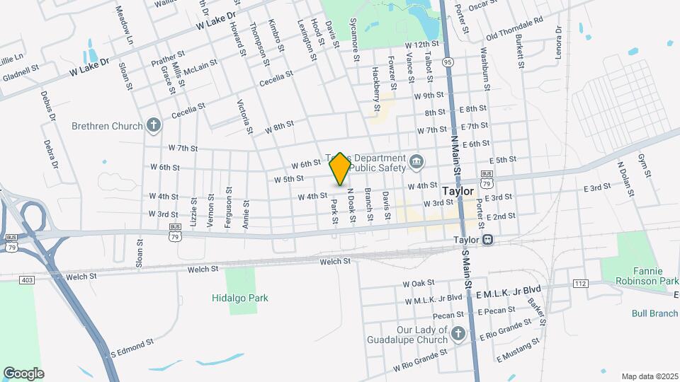 710 W 4th St Map and Location Details