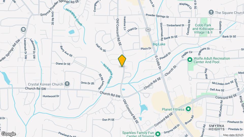 1411 Poplar Pointe Mapa y Detalles de la Ubicación