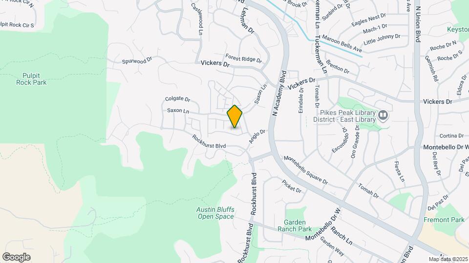 5505 Mansfield Ct Map and Location Details