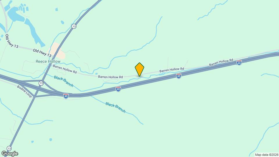 745 Barren Hollow Rd Map and Location Details