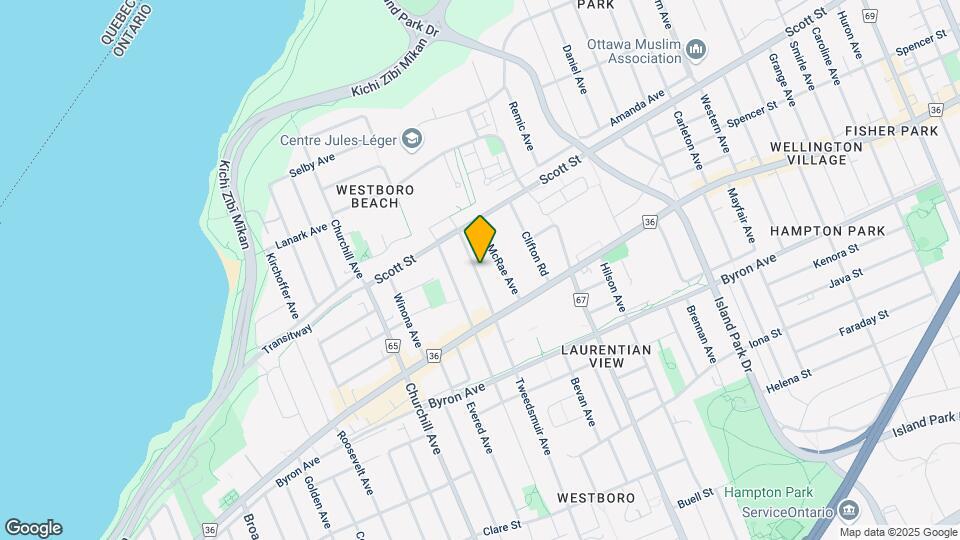 341-343 Tweedsmuir Av Map and Location Details