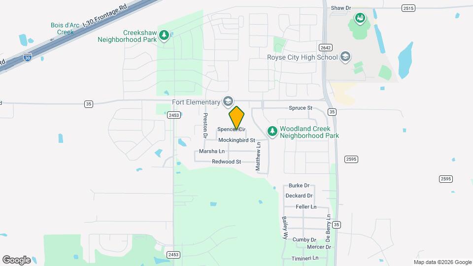 2809 Spencer Cir Map and Location Details